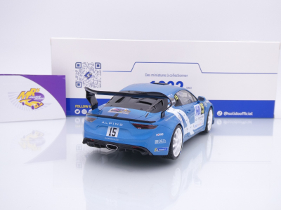Preview: Solido S1801631 # Alpine A110 GT Rallye Mont Blanc 2024 " Astier Giraudet " 1:18