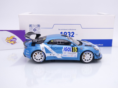 Preview: Solido S1801631 # Alpine A110 GT Rallye Mont Blanc 2024 " Astier Giraudet " 1:18