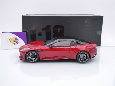 Preview: GT Spirit GT936 # Aston Martin DB12 Coupe Baujahr 2023 " rotmetallic " 1:18