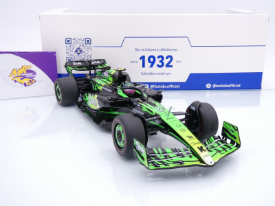 Solido S1814103 # Alfa Romeo C44 F1 #24 Las Vegas GP 2024 " Guanyu Zhou " 1:18