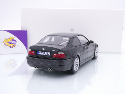 Preview: Norev 183017 # BMW M3 (E46) CSL Coupe Baujahr 2003 " saphierschwarz " 1:18
