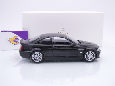 Preview: Norev 183017 # BMW M3 (E46) CSL Coupe Baujahr 2003 " saphierschwarz " 1:18