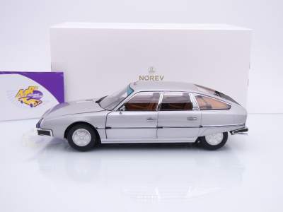 Preview: Norev 181810 # Citroen CX 2000 Pallas Baujahr 1976 " largentieregraumetallic " 1:18
