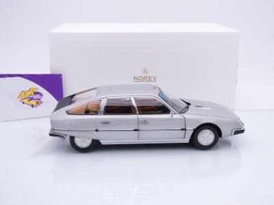 Preview: Norev 181810 # Citroen CX 2000 Pallas Baujahr 1976 " largentieregraumetallic " 1:18