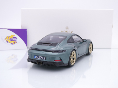 Preview: Norev 187382 # Porsche 911 (992) GT3 Touring Baujahr 2021 " Malachitegrünmetallic " 1:18