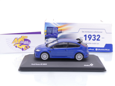 Preview: Solido S4314902 # Ford Focus RS MKII Baujahr 2010 " indianapolisblaumetallic " 1:43