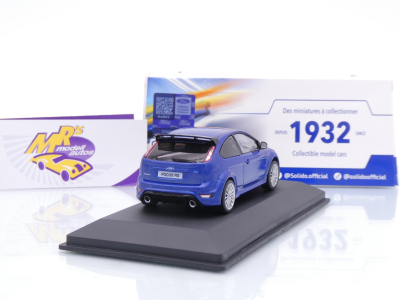 Preview: Solido S4314902 # Ford Focus RS MKII Baujahr 2010 " indianapolisblaumetallic " 1:43