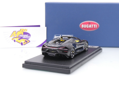Preview: Look Smart LS544A # Bugatti W16 Mistral Cabriolet Baujahr 2023 " schwarz " 1:43