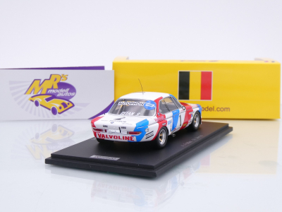 Preview: Spark SB638 # BMW 3.0 CSi #1 24h Spa 1975 " Luigi Racing / Peltier  Demol " 1:43