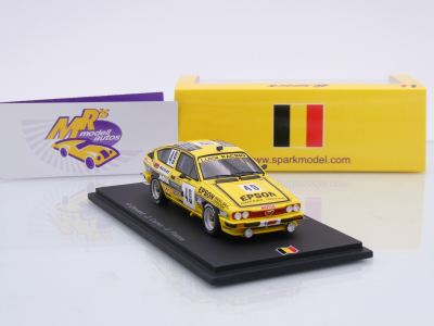 Preview: Spark SB420 # Alfa Romeo GTV 6 #49 24h Spa 1984 " Luigi Racing / Drovandi " 1:43