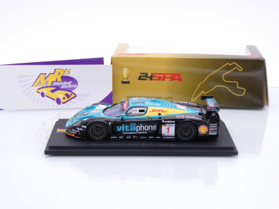 Preview: Spark 43SPA2008 # Maserati MC12 GT1 Win 24h Spa 2008 " VitaPhone  Bartels " 1:43