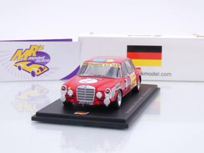 Spark SG940 # Mercedes 300 SEL AMG 24h Nürburgring 1972 " Rote Sau - Hans Heyer " 1:43