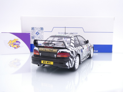 Preview: Solido S1807409 # Subaru Impreza S5 WRC TAP Rallye Partugal 2001 " Zebra " 1:18