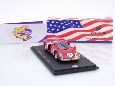 Preview: Spark US377 # Alfa Romeo T33-2 #22 24h Daytona 1968 " Casoni - Biscaldi " 1:43