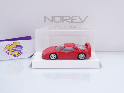 Preview: Norev 730001 # Ferrari F40 Sportwagen Baujahr 1987 " Ferrarirot " 1:43