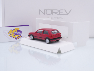 Preview: Norev 840062 # Volkswagen VW Golf II GTI G60 Baujahr 1989 " dunkelrot " 1:43
