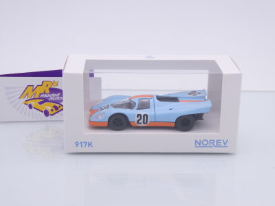 Preview: Norev 750067 # Porsche 917K #20 24h Le Mans 1970 " Siffert - Redman GULF " 1:43