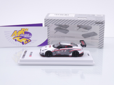 Preview: Kyosho 07131LW # Nissan NISMO Skyline GT-R (R35) GT3 MOTN " Presentation " 1:64