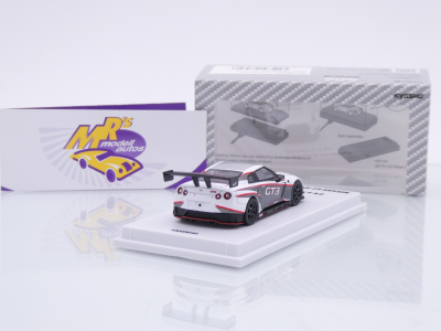 Preview: Kyosho 07131LW # Nissan NISMO Skyline GT-R (R35) GT3 MOTN " Presentation " 1:64