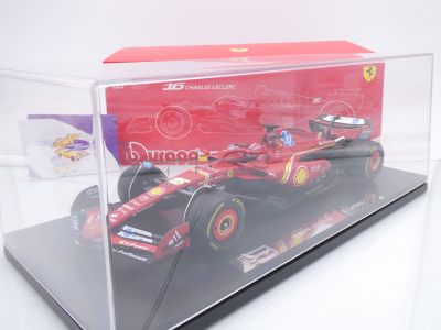Bburago 18-16821 # Ferrari SF-24 F1 #16 Imola GP 2024 " Charles Leclerc" 1:18