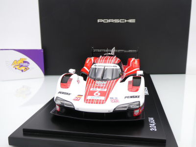 Spark WAP0217010S963 # Porsche 963 #6 Pole 4th 24h Le Mans 2024 " Team Penske " 1:18