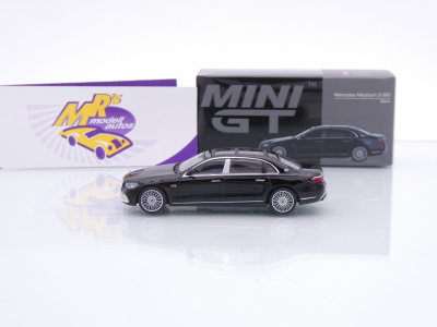 Preview: TSM MINI GT MGT00977-L # Mercedes-Maybach S680 2024 LHD " schwarz " 1:64