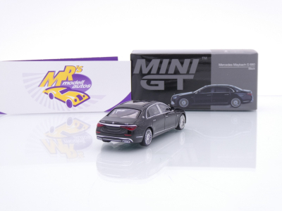 Preview: TSM MINI GT MGT00977-L # Mercedes-Maybach S680 2024 LHD " schwarz " 1:64