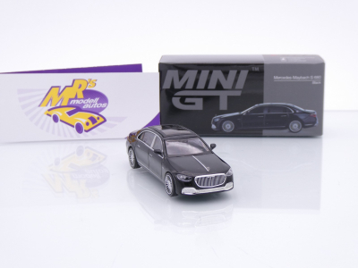 Preview: TSM MINI GT MGT00977-L # Mercedes-Maybach S680 2024 LHD " schwarz " 1:64