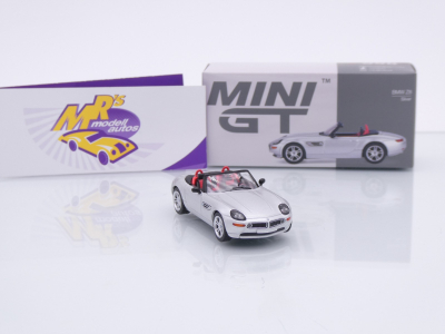 Preview: TSM MINI GT MGT00998-L # BMW Z8 Roadster 2003 LHD " Titanium Silver " 1:64
