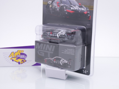 Preview: TSM Mini GT MGT00787-BL # Honda NSX-GT GT500 #16 Super GT 2023 " Team ARTA " 1:64