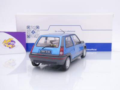 Preview: Solido S1810004 # Renault R5 GT Turbo MK1 Baujahr 1985 " alpineblaumetallic " 1:18