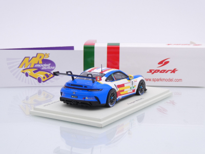 Preview: Spark SI028 # Porsche 911 GT3 Carrera Cup Italia Champion 2024 " K. Masters " 1:43