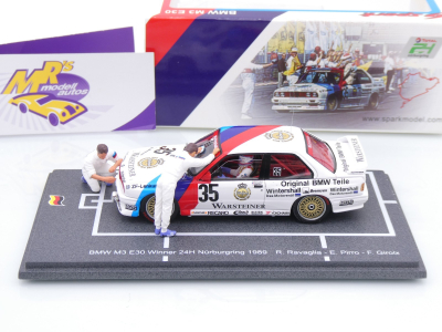 Preview: Spark 43NUR1989 # BMW M3 E30 24h Nürburgring 1989 " Team Warsteiner Schnitzer " 1:43