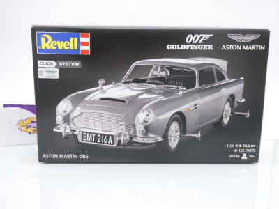 Revell 07746 # Aston Martin DB5 " James Bond 007 Goldfinger " Bausatz 1:24