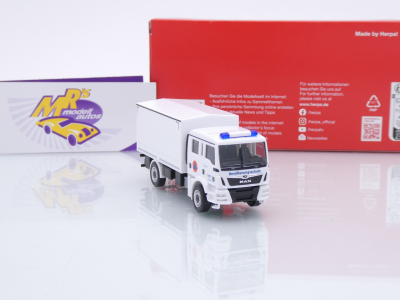 Preview: Herpa 098564 # MAN TGM Mehrzweckkraftwagen " Katastrophenschutz Aachen " 1:87