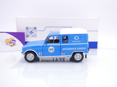 Preview: Solido S1802209 # Renault 4LF4 Lieferwagen Baujahr 1976 " Gordini Service " 1:18