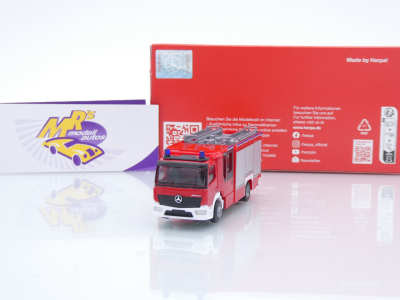 Herpa 098632 # Mercedes-Benz Atego 13 Z-Cab " Feuerwehr 112 Neutral " 1:87