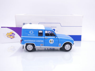 Preview: Solido S1802209 # Renault 4LF4 Lieferwagen Baujahr 1976 " Gordini Service " 1:18