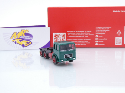 Preview: Herpa 310567-004 # Roman Diesel 6x4 3-achs Zugmaschine " moosgrün " 1:87