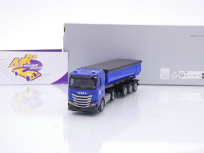 Herpa 960052 # Iveco S-Way ND Thermomulden-Sattelzug " Hoch Tief " 1:87