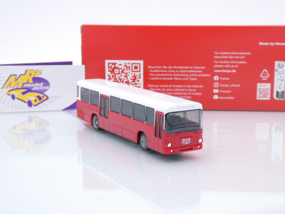 Preview: Herpa 319393 # MAN Büssing SÜ 210 Stadtbus " rot-weiß " 1:87