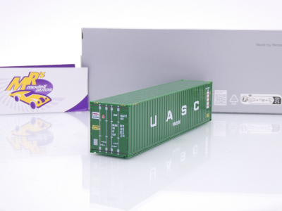 Herpa 960236 # 40 ft Highcube Container dunkelgrün " UASC " 1:87