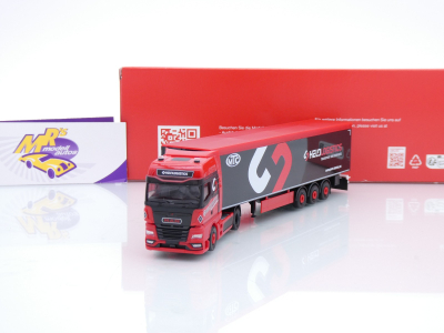 Herpa 319324 # MAN TGX GX Schubboden-Sattelzug " Helo Logistics " 1:87