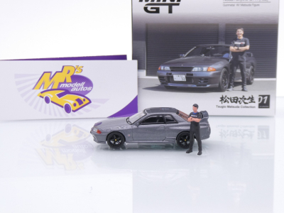 Preview: TSM MINI GT MGT00869-R # Nissan Skyline R32 GT-R NISMO " Tsugio Matsuda " 1:64