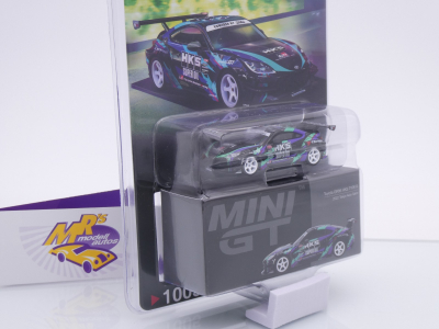 Preview: TSM MINI GT MGT01005-BL # Toyota GR86 Type R " HKS Tokyo Auto Salon 2022 " 1:64
