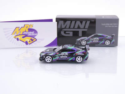 Preview: TSM MINI GT MGT01005-R # Toyota GR86 Type R " HKS Tokyo Auto Salon 2022 " 1:64