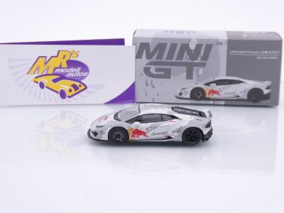 Preview: TSM MINI GT MGT00967-R # Lamborghini Huracan LB-Works " Red Bull / Nimbul " 1:64