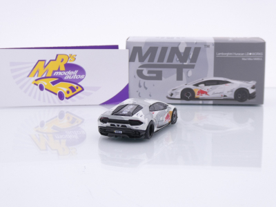 Preview: TSM MINI GT MGT00967-R # Lamborghini Huracan LB-Works " Red Bull / Nimbul " 1:64