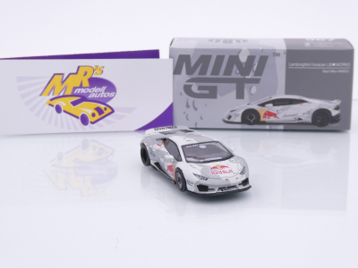 Preview: TSM MINI GT MGT00967-R # Lamborghini Huracan LB-Works " Red Bull / Nimbul " 1:64