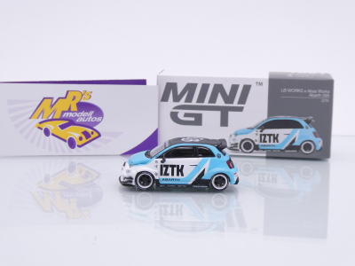 Preview: TSM MINI GT MGT01051-L # Fiat Abarth 595 LB Works X Abas Works " IZTK  " 1:64
